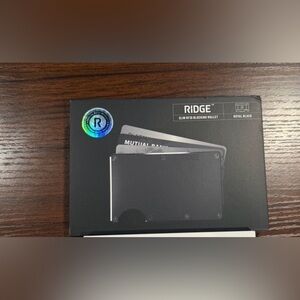 Ridge Black Wallet